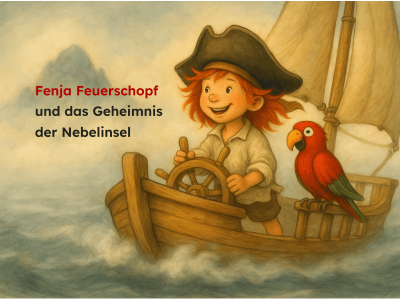 Titelbild des Kinderbuches Fenja Feuerschopf